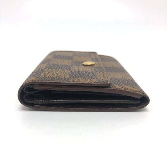 LOUIS VUITTON Porto Monnaie-Plat Coin Case Wallet Mini Wallet coin purse - Picture 4 of 14